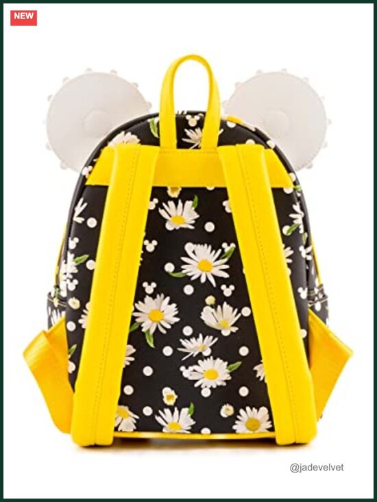 Loungefly Minnie Mouse Daisies Mini Backpack Faux Leather Polyurethane main image 4